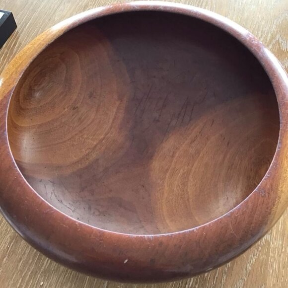 Other - vintage teak wood bowl